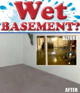 Basement waterproofing contractors in Maine in Androscoggin, Cumberland, Kennebec, Lincoln, Penobscot, Sagadahoc, York ME county areas and New Hampshire in Hillsborough, Merrimack, Rockingham and Strafford NH county areas.